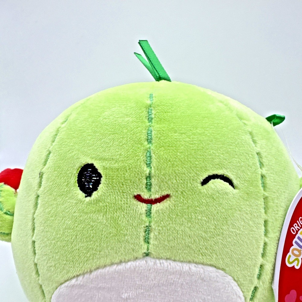 Squishmallows Marcellus Cactus Valentines 4.5" Plush w/Tag‎ NEW NWT Kellytoy - Picture 3 of 10